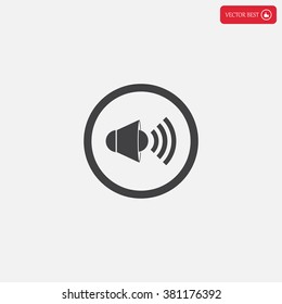 Sound Icon, Vector Illustration.