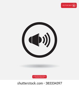 Sound Icon, Vector Illustration.