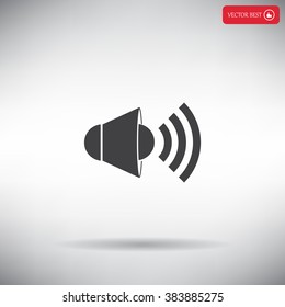 Sound Icon, Vector Illustration.
