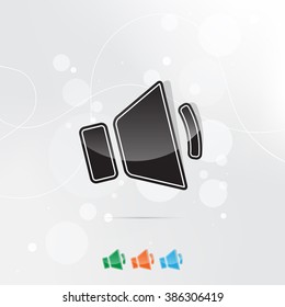 Sound Icon, Vector Illustration.