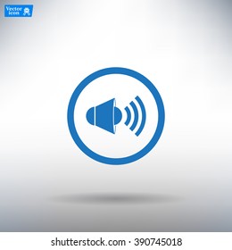 Sound Icon, Vector Illustration.