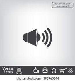 Sound Icon, Vector Illustration.