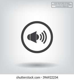 Sound Icon, Vector Illustration.