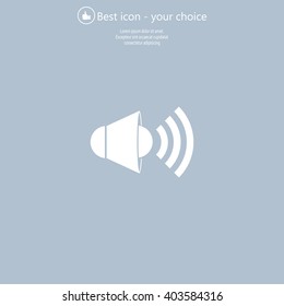 Sound Icon, Vector Illustration.