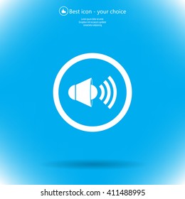 Sound Icon, Vector Illustration.