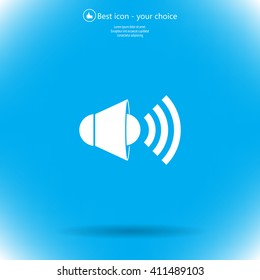 Sound Icon, Vector Illustration.