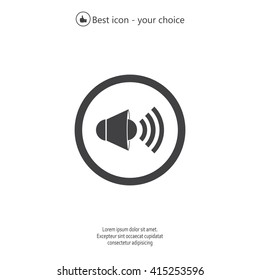 Sound Icon, Vector Illustration.