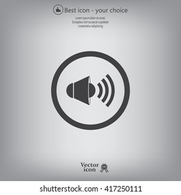Sound Icon, Vector Illustration.