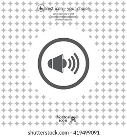 Sound Icon, Vector Illustration.