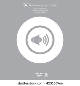Sound Icon, Vector Illustration.