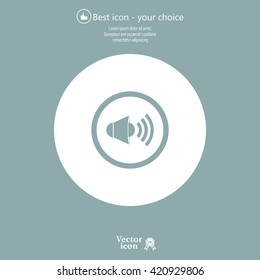 Sound Icon, Vector Illustration.