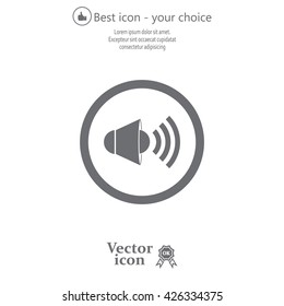 Sound Icon, Vector Illustration.