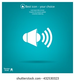 Sound Icon, Vector Illustration.