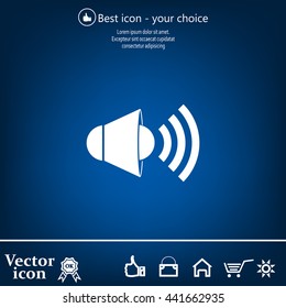 Sound Icon, Vector Illustration.