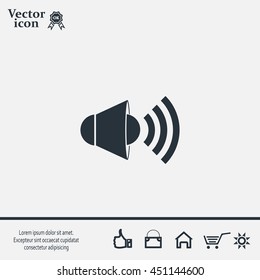 Sound Icon, Vector Illustration.