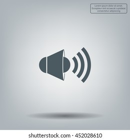 Sound Icon, Vector Illustration.