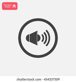 Sound Icon, Vector Illustration.