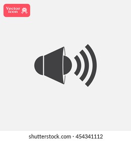 Sound Icon, Vector Illustration.