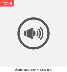 Sound Icon, Vector Illustration.