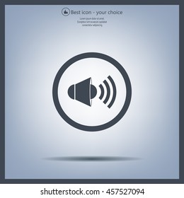 Sound Icon, Vector Illustration.