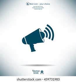 Sound Icon, Vector Illustration.