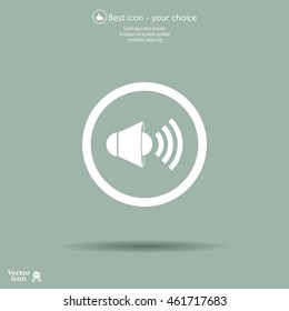 Sound Icon, Vector Illustration.