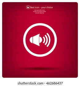 Sound Icon, Vector Illustration.