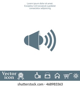 Sound Icon, Vector Illustration.
