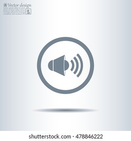 Sound Icon, Vector Illustration.