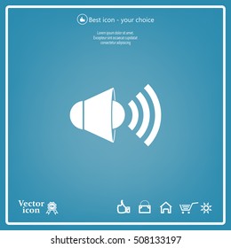 Sound Icon, Vector Illustration.