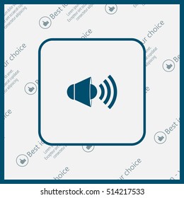 Sound Icon, Vector Illustration.