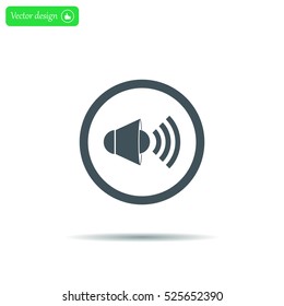 Sound Icon, Vector Illustration.