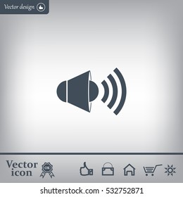 Sound Icon, Vector Illustration.