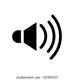 sound Icon Vector Illustration