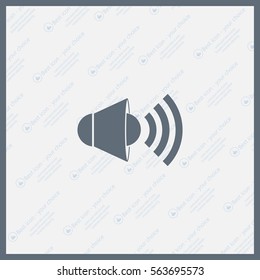 Sound Icon, Vector Illustration.