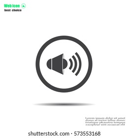 Sound Icon, Vector Illustration.