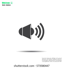 Sound Icon, Vector Illustration.