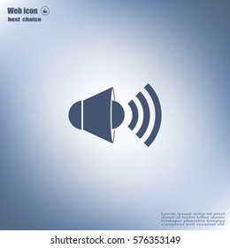Sound Icon, Vector Illustration.