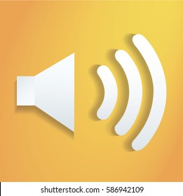 sound icon vector illustration