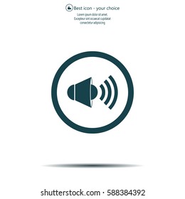 Sound Icon, Vector Illustration.