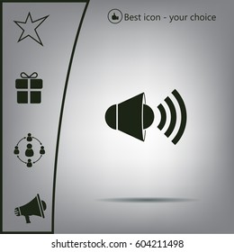 Sound Icon, Vector Illustration.