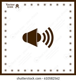 Sound Icon, Vector Illustration.