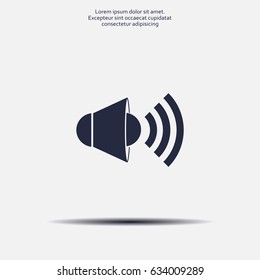 Sound Icon, Vector Illustration.