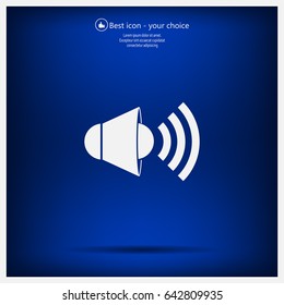 Sound Icon, Vector Illustration.