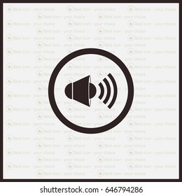 Sound Icon, Vector Illustration.