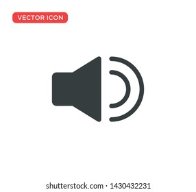 Sound Icon Vector Illustration Design