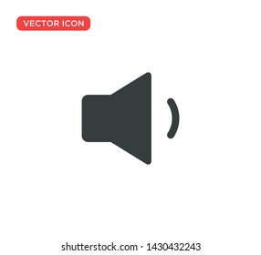 Sound Icon Vector Illustration Design