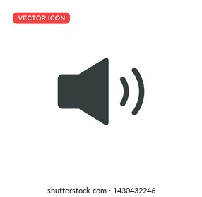 Sound Icon Vector Illustration Design