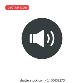 Sound Icon Vector Illustration Design