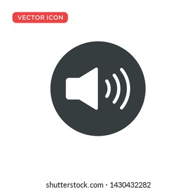 Sound Icon Vector Illustration Design